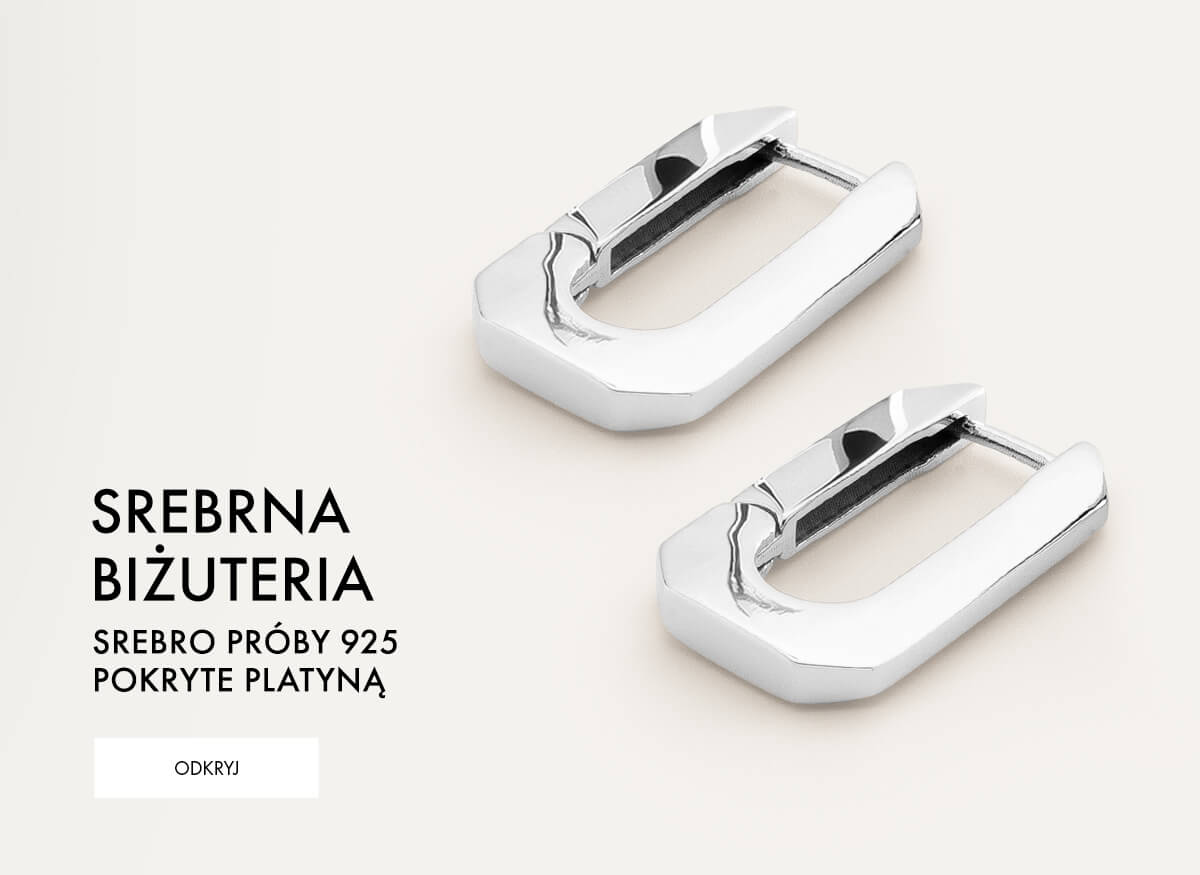 SREBRO 925 POKRYTE PLATYNĄ SREBRO 925 POKRYTE PLATYNĄ