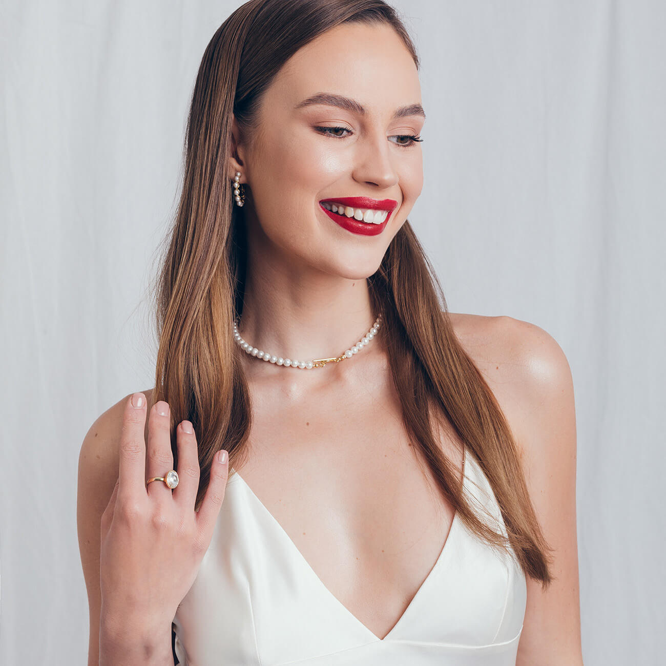 Perłowy choker Perłowy choker